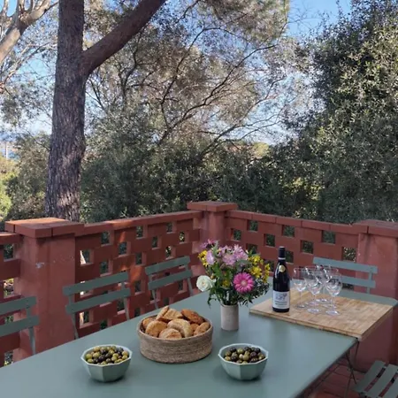 别墅 Les Grillons Presqu'ile De Giens Vue